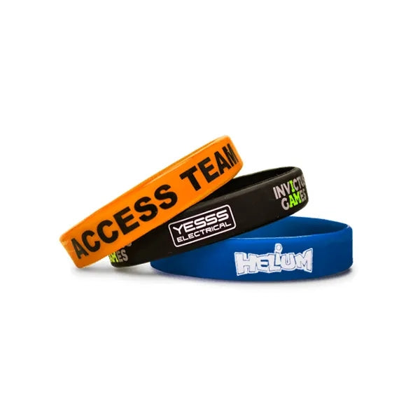 Custom Printed Silicone Wristbands-H