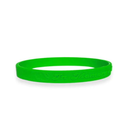 1/4 inch Embossed Wristband-H