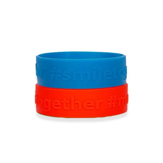 3/4 inch Embossed Wristband-A