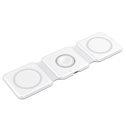 Foldable Soft Plastic 3 in 1 wireless charger