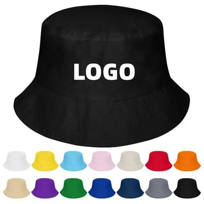 Embroidered Cotton Bucket Hat
