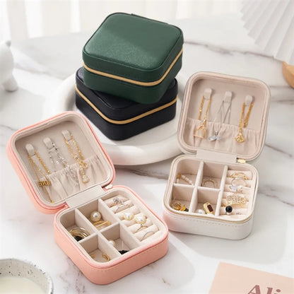 PU Leather Mini Classic Jewelry Case