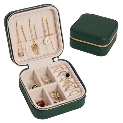 PU Leather Mini Classic Jewelry Case