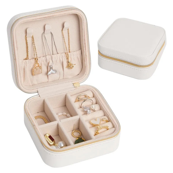 PU Leather Mini Classic Jewelry Case