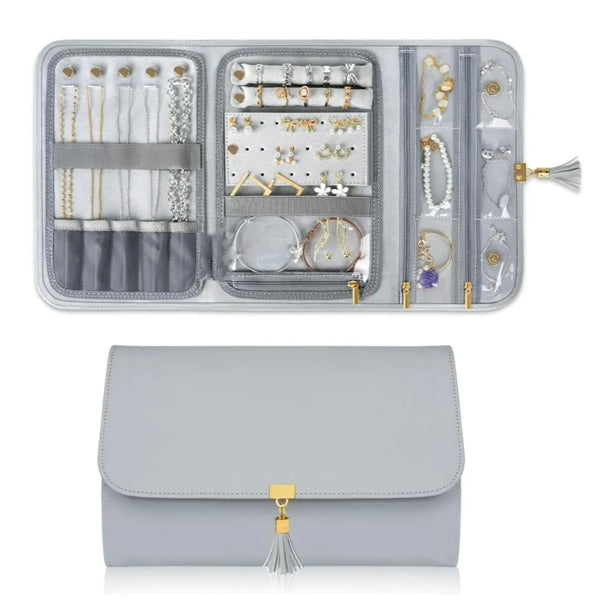 Travel Jewelry Organizer Clutch Bag