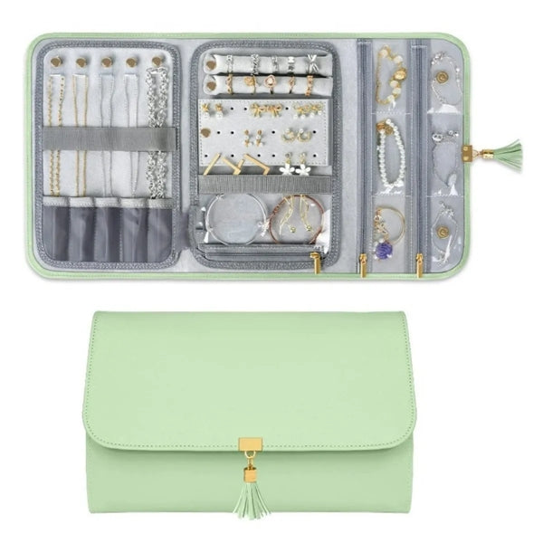 Travel Jewelry Organizer Clutch Bag