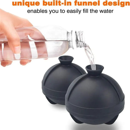 Round Large Ice Cube Mold 2.5in