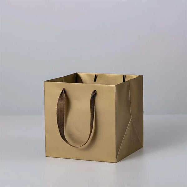 Square Kraft Paper Gift Bags