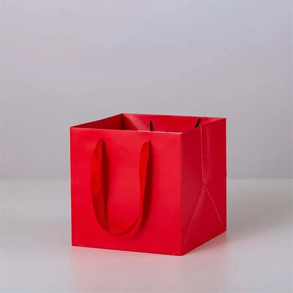Square Kraft Paper Gift Bags