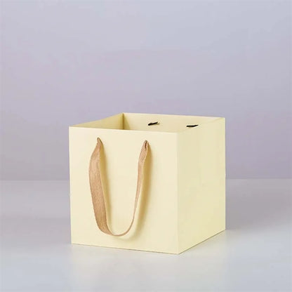 Square Kraft Paper Gift Bags