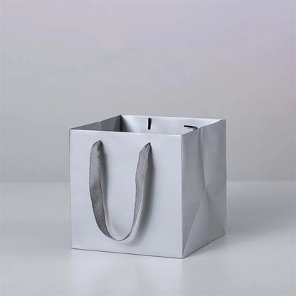 Square Kraft Paper Gift Bags