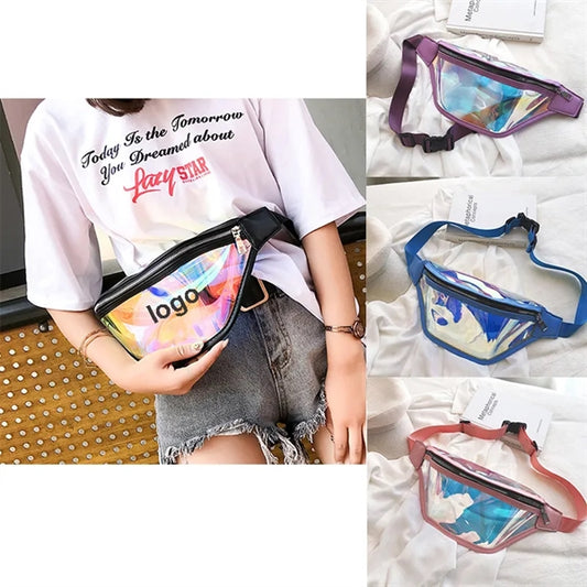 Clear Fanny Pack Transparent Waterproof Crossbody Waist Bag