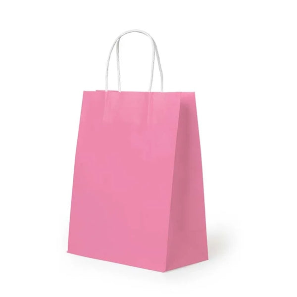 Rainbow Kraft Paper Gift Bag with Handle