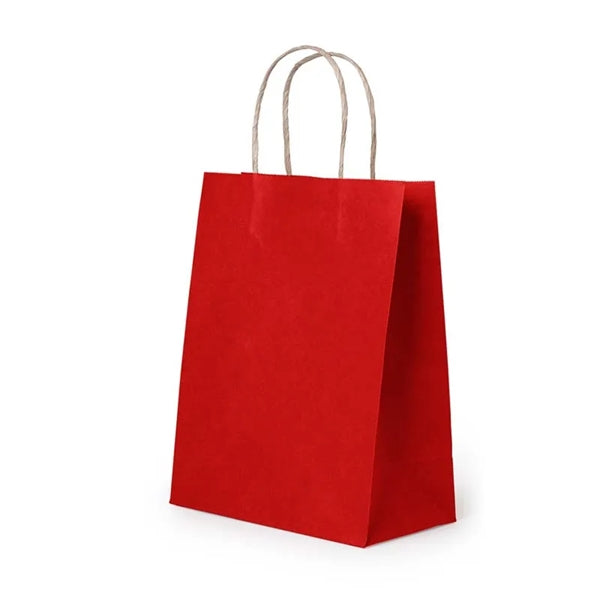 Rainbow Kraft Paper Gift Bag with Handle