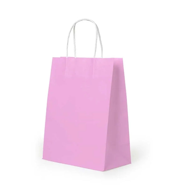 Rainbow Kraft Paper Gift Bag with Handle