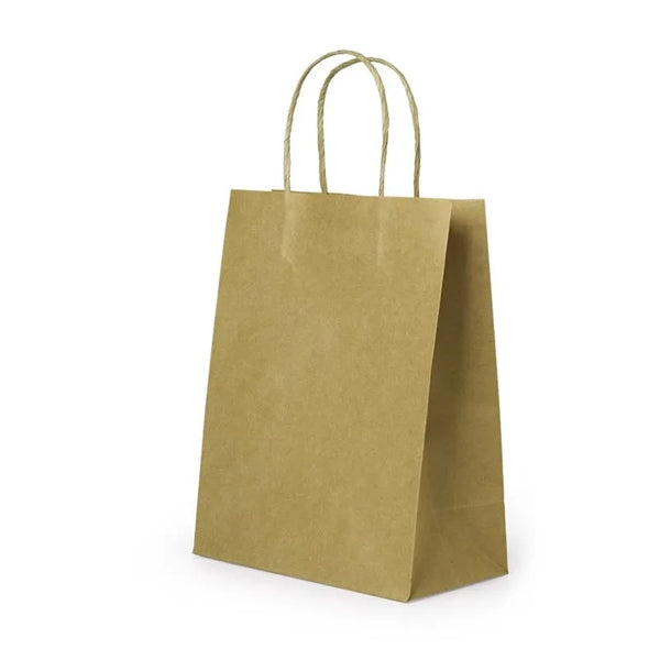Rainbow Kraft Paper Gift Bag with Handle