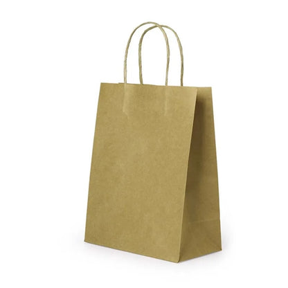 Rainbow Kraft Paper Gift Bag with Handle