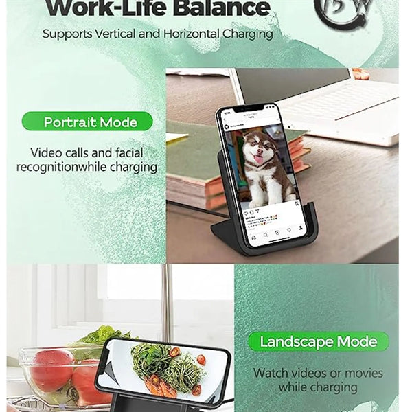 Wireless Quick-Charge Mobile Phone Stand