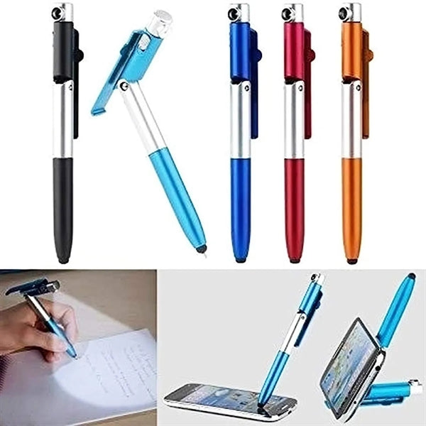 LED Phone Holder Touch Screen Capacitive Ballpoint Pens