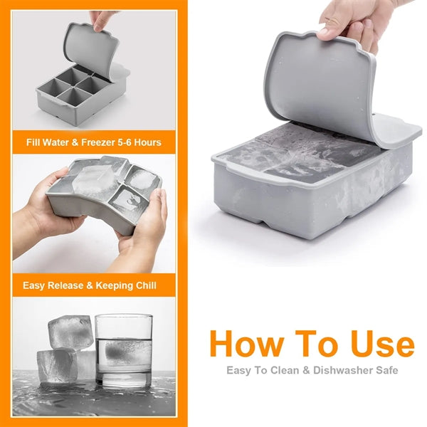 Ice Cube Tray With Lid