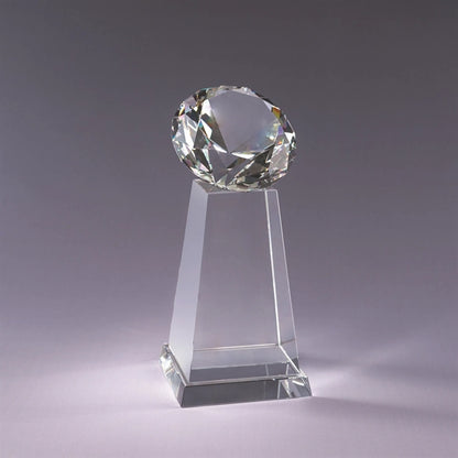 Diamond Spire Optic Crystal Award