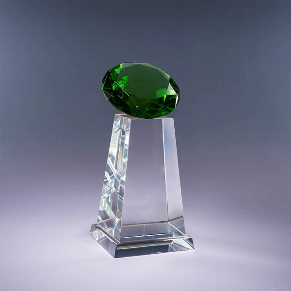 Diamond Spire Optic Crystal Award