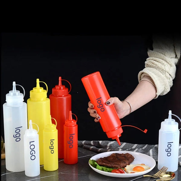 42 OZ  Extra large capacity Condiment  Squeeze Bottles