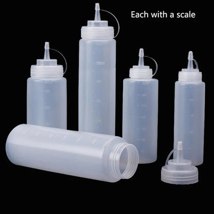 42 OZ  Extra large capacity Condiment  Squeeze Bottles