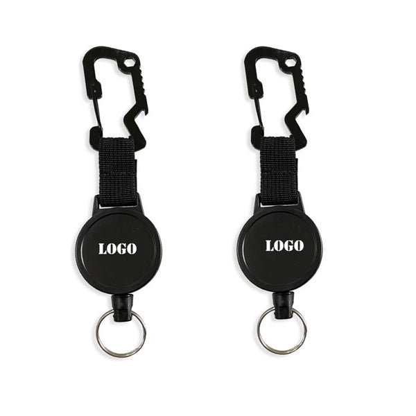 Retractable Carabiner Badge Reel