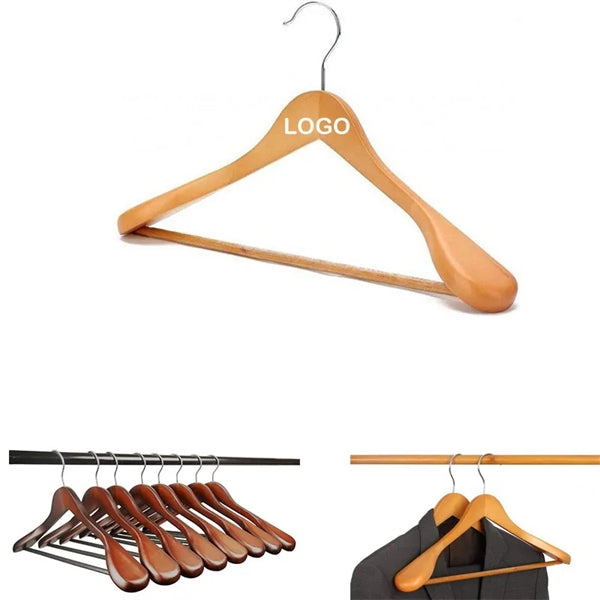 Wide Shoulder Wooden Suit