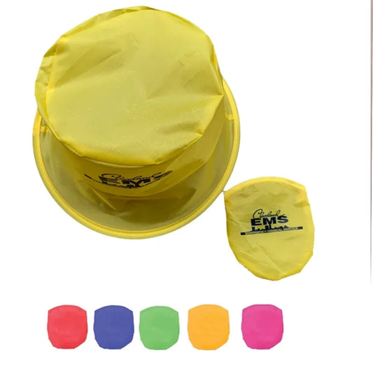 Nylon Foldable Bucket Hat With Pouch
