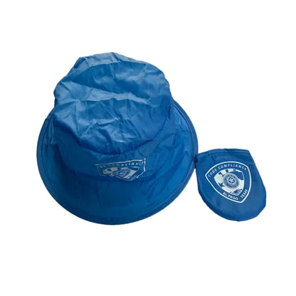 Nylon Foldable Bucket Hat With Pouch