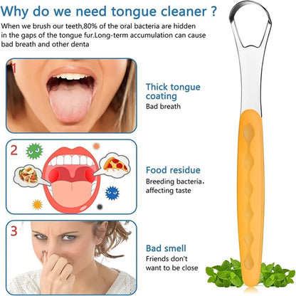 Tongue Scraper Cleaner Adults and Kids
