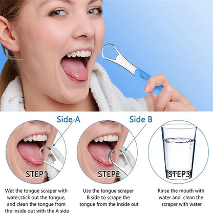 Tongue Scraper Cleaner Adults and Kids
