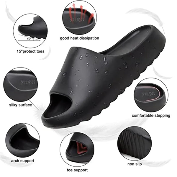 Platform Pillow Slippers Slides for Women and Men