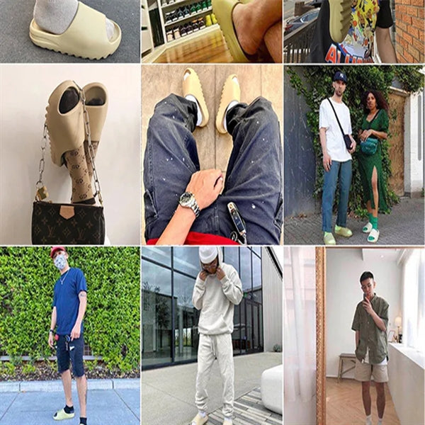 Platform Pillow Slippers Slides for Women and Men