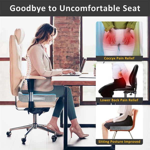 Cushion Pillow for Office Chair Memory Foam Pad