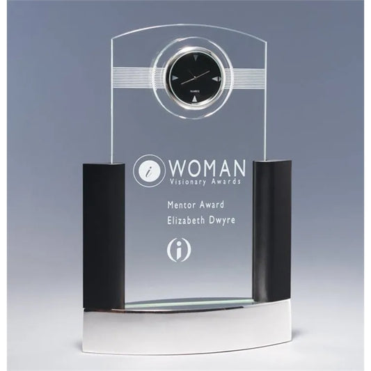 Neopolitan Crystal Desk Clock