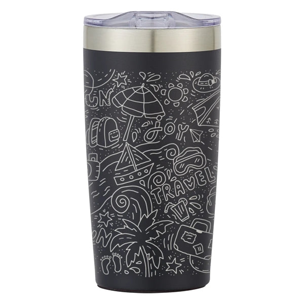20 Oz. Full Laser Two-Tone Himalayan Tumbler