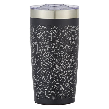 20 Oz. Full Laser Two-Tone Himalayan Tumbler
