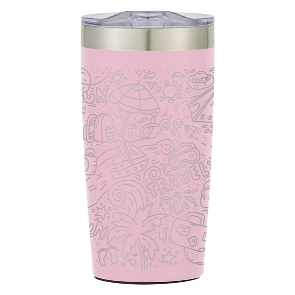 20 Oz. Full Laser Two-Tone Himalayan Tumbler