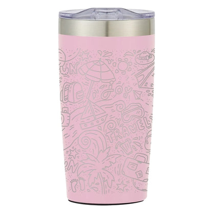 20 Oz. Full Laser Two-Tone Himalayan Tumbler
