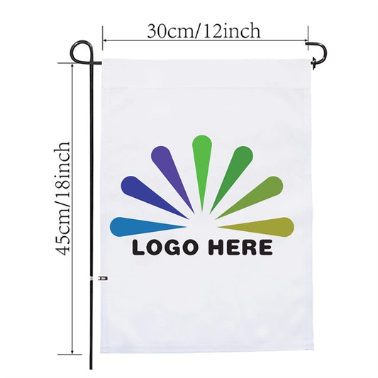 12" x 18" Garden Flags With Stake