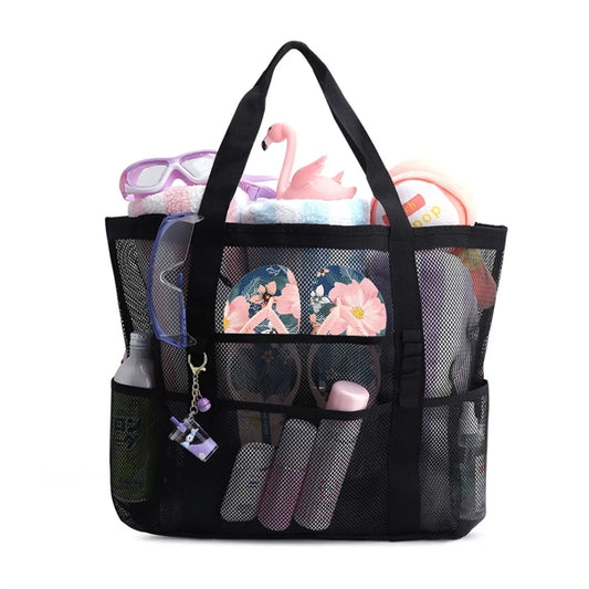 Mesh Oversized Beach Tote Bag