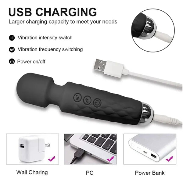 Female Vibrator,Sex Toy,Wand Massager
