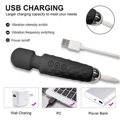 Female Vibrator,Sex Toy,Wand Massager