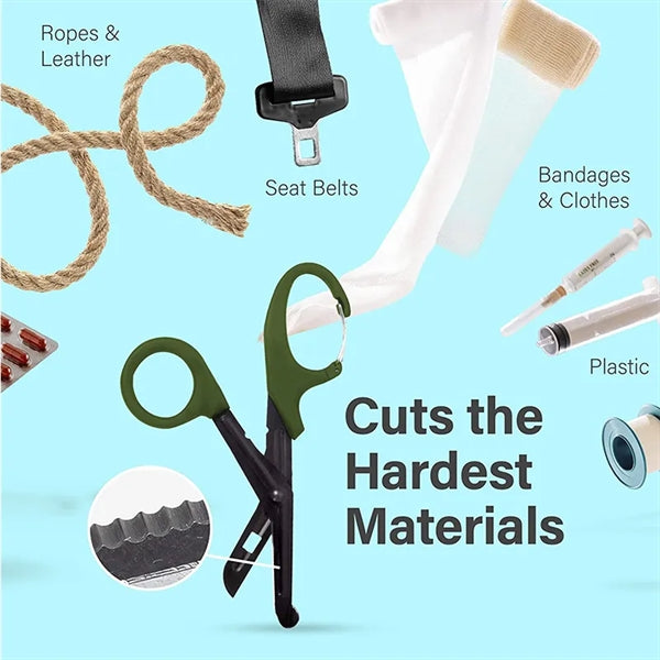 Trauma Shears with Carabiner Clip