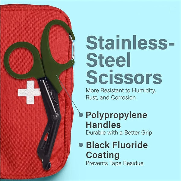 Trauma Shears with Carabiner Clip