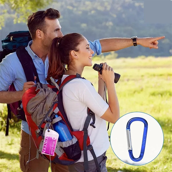 Breathable Cooling Towel With Carabiner Clip