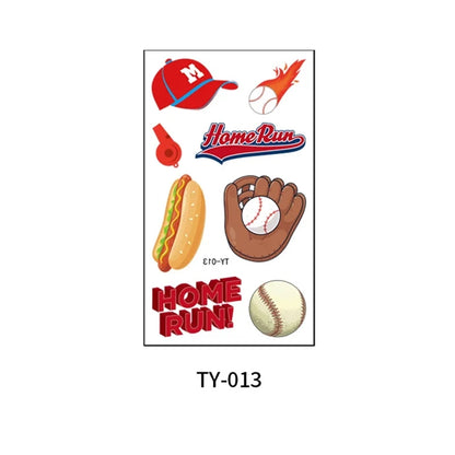 Baseball Tattoo Sticker